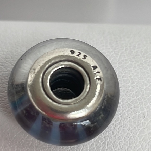 Pandora Blue/Purple Leopard Murano Glass Charm - Picture 3 of 5